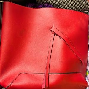 Topshop red bag- little mark